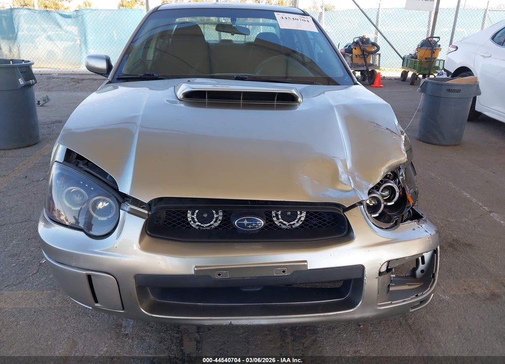 2005 SUBARU IMPREZA WRX VIN: JF1GD29685G516522