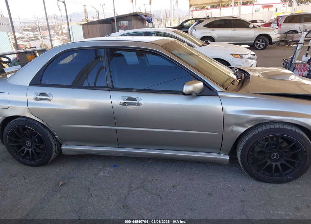 2005 SUBARU IMPREZA WRX VIN: JF1GD29685G516522