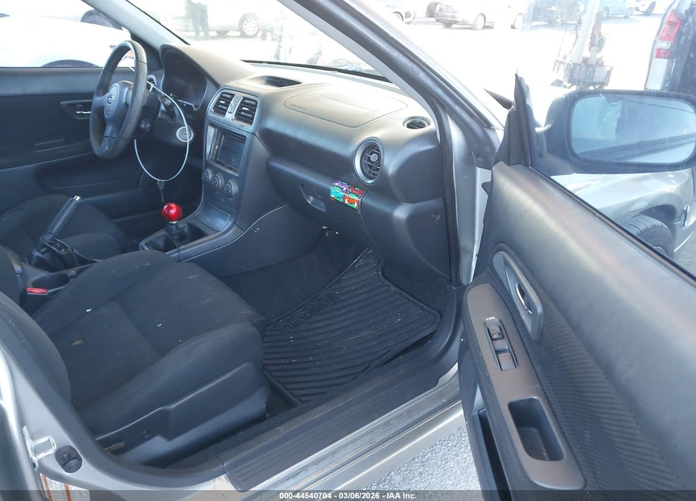 2005 SUBARU IMPREZA WRX VIN: JF1GD29685G516522