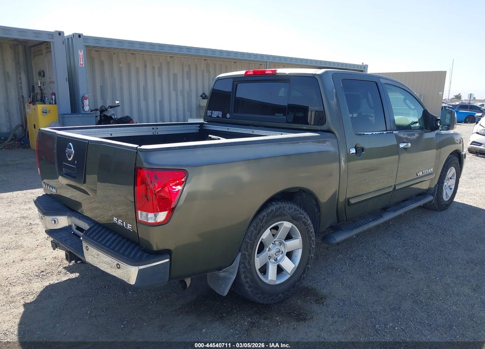 2005 NISSAN TITAN LE VIN: 1N6AA07AX5N565430