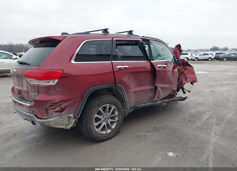 2015 JEEP GRAND CHEROKEE LIMITED VIN: 1C4RJFBG6FC173286