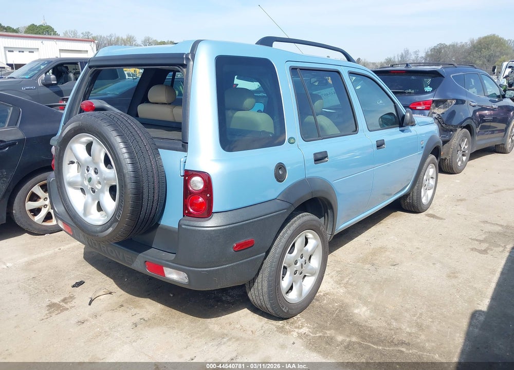 2002 LAND ROVER FREELANDER SE VIN: SALNY22242A381463