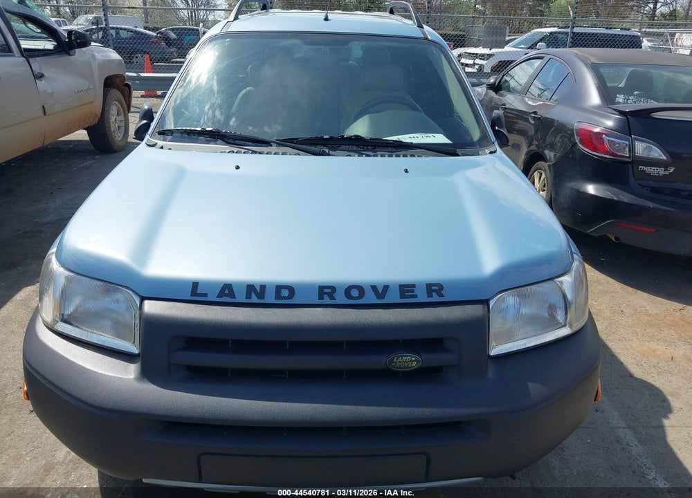 2002 LAND ROVER FREELANDER SE VIN: SALNY22242A381463