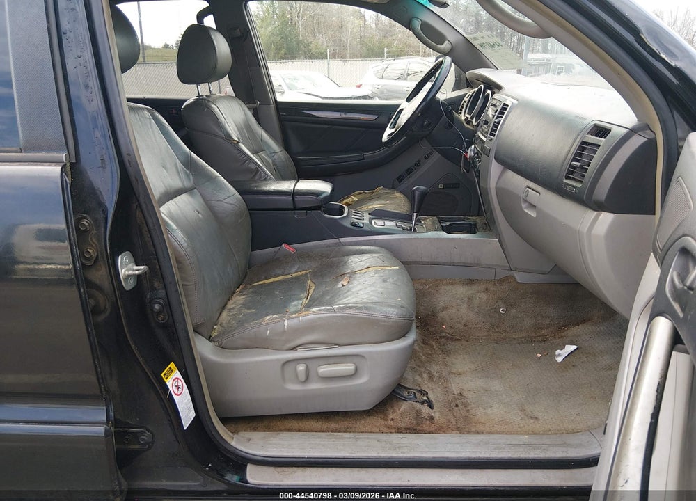 2003 TOYOTA 4RUNNER LIMITED V8 VIN: JTEBT17R430026885
