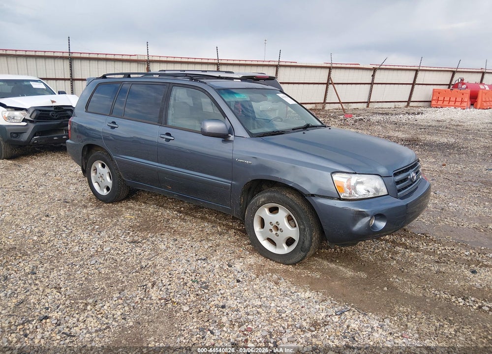 2005 TOYOTA HIGHLANDER LIMITED V6 VIN: JTEDP21AX50088848