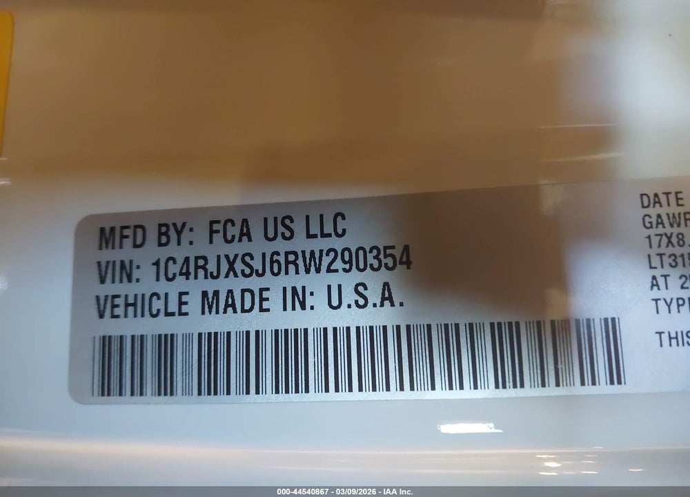 2024 JEEP WRANGLER 4-DOOR RUBICON 392 4X4 VIN: 1C4RJXSJ6RW290354