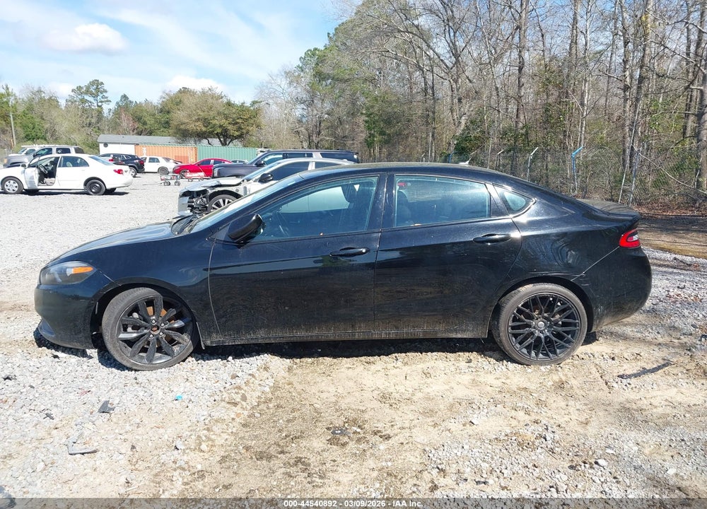 2016 DODGE DART SXT SPORT BLACKTOP VIN: 1C3CDFFA5GD822322