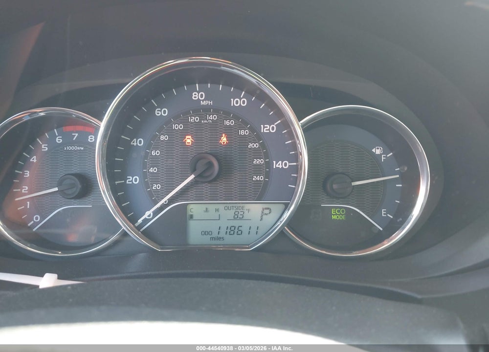 2014 TOYOTA COROLLA LE ECO PREMIUM VIN: 5YFBPRHE1EP106477