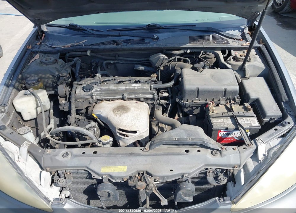 2002 TOYOTA CAMRY LE VIN: 4T1BE32K22U568686