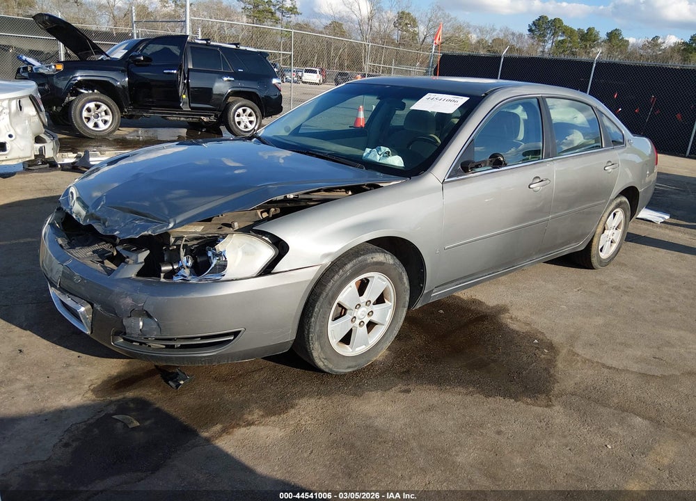 2008 CHEVROLET IMPALA LT VIN: 2G1WT58N989104494