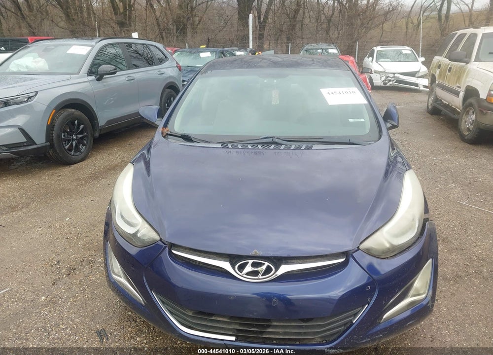 2014 HYUNDAI ELANTRA SE VIN: 5NPDH4AE8EH472789