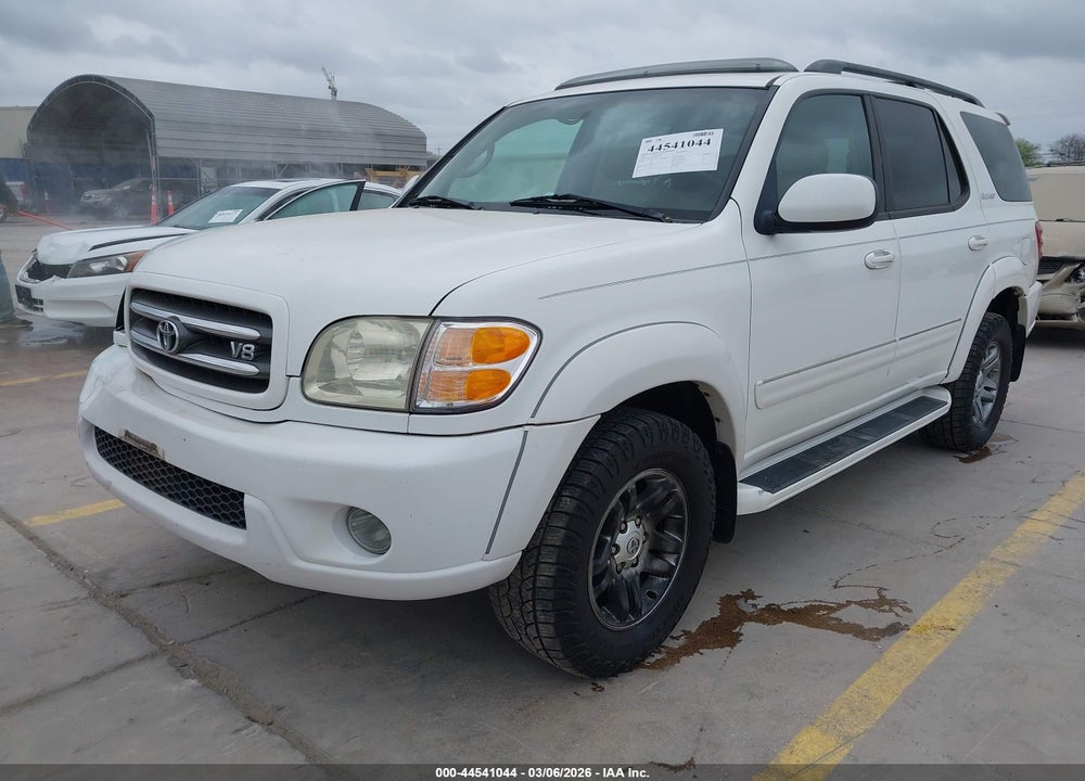 2003 TOYOTA SEQUOIA LIMITED V8 VIN: 5TDZT38A13S197162