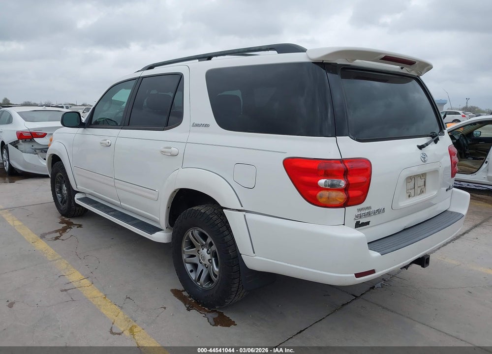 2003 TOYOTA SEQUOIA LIMITED V8 VIN: 5TDZT38A13S197162