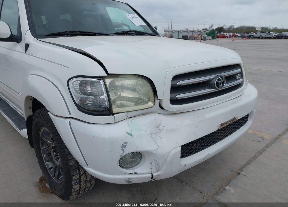 2003 TOYOTA SEQUOIA LIMITED V8 VIN: 5TDZT38A13S197162