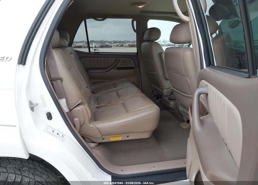 2003 TOYOTA SEQUOIA LIMITED V8 VIN: 5TDZT38A13S197162