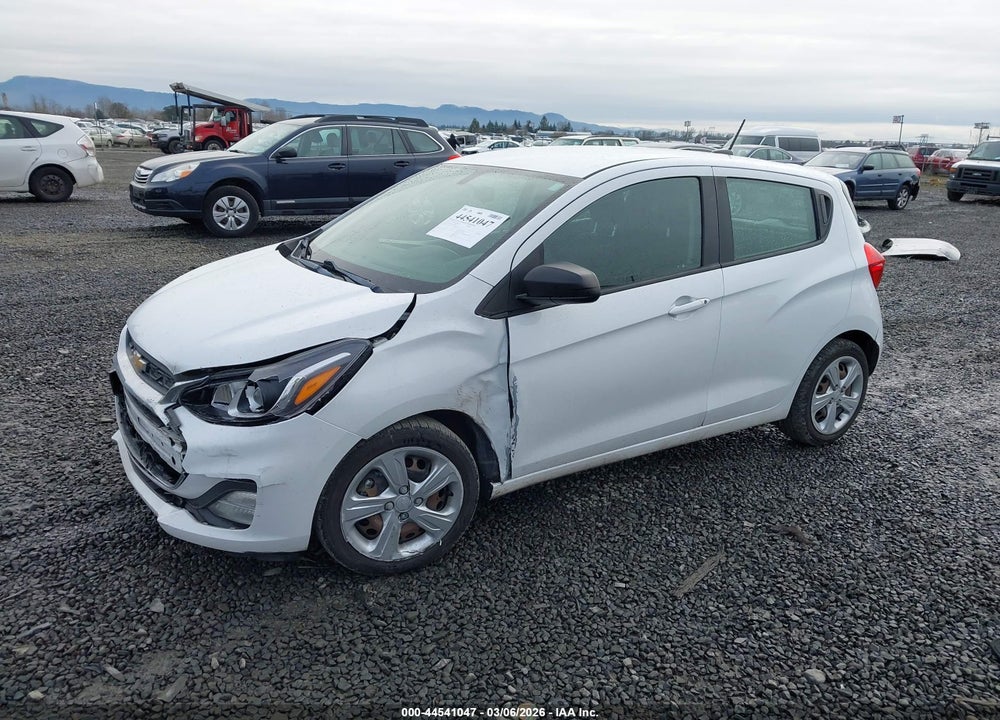 2019 CHEVROLET SPARK LS MANUAL VIN: KL8CA6SA5KC786441