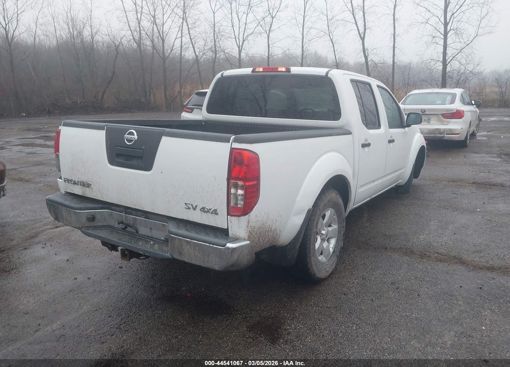 2012 NISSAN FRONTIER SV VIN: 1N6AD0EV9CC406467