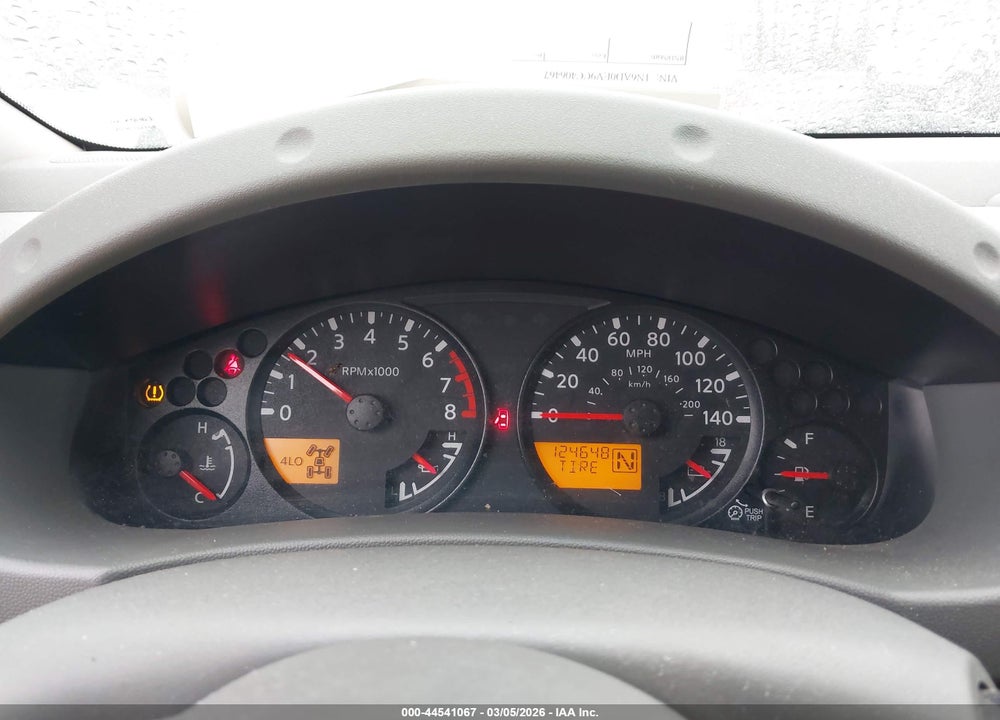 2012 NISSAN FRONTIER SV VIN: 1N6AD0EV9CC406467