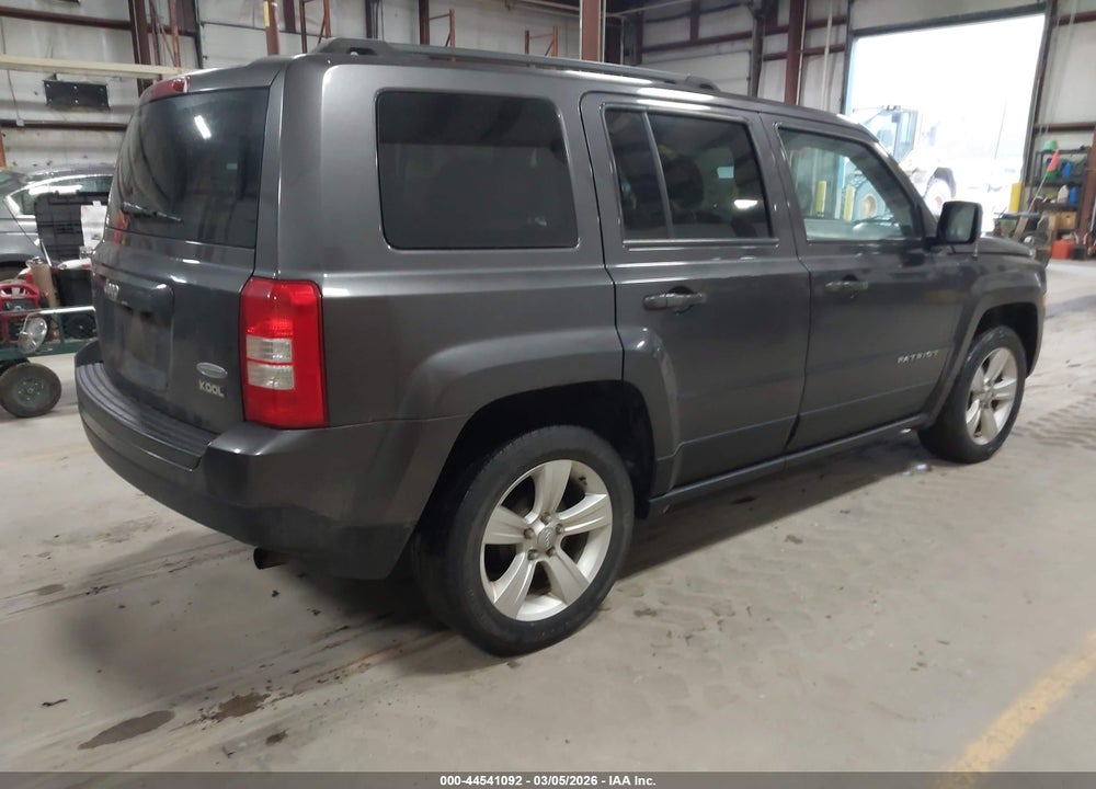 2017 JEEP PATRIOT LATITUDE FWD VIN: 1C4NJPFA9HD145991