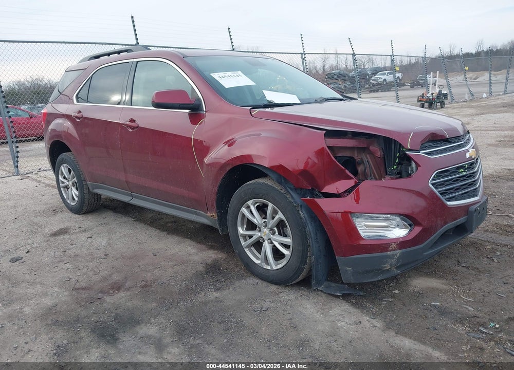 2016 CHEVROLET EQUINOX LT VIN: 2GNFLFEKXG6146851