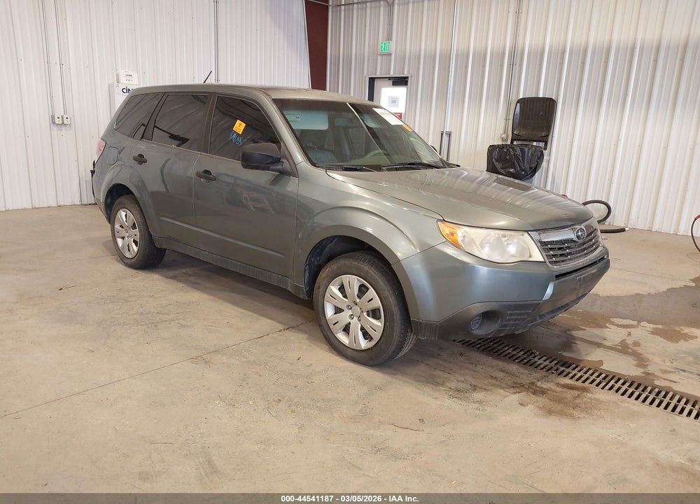 2009 SUBARU FORESTER 2.5X VIN: JF2SH61619H775298