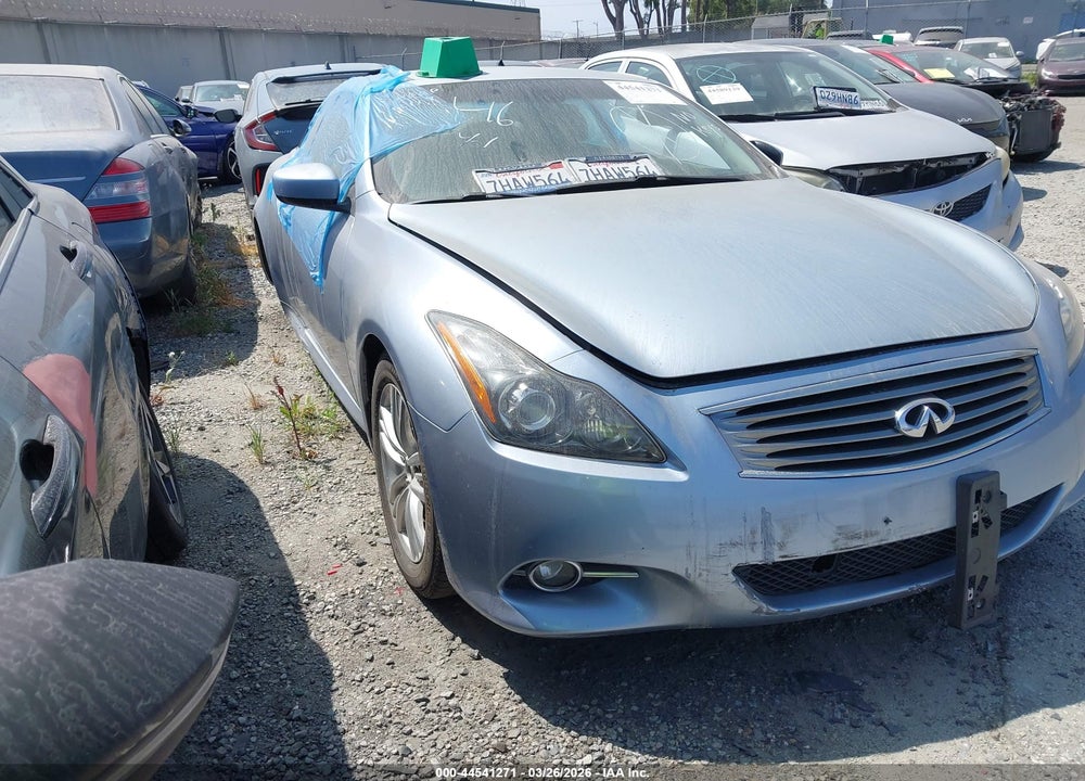 2012 INFINITI G37 VIN: JN1CV6FE8CM202508