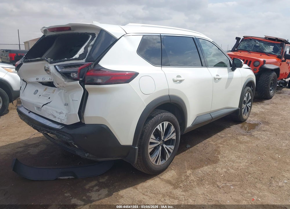 2021 NISSAN ROGUE SV FWD VIN: 5N1AT3BA6MC707865