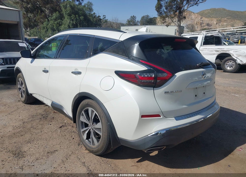 2021 NISSAN MURANO SV FWD VIN: 5N1AZ2BJ0MC115225
