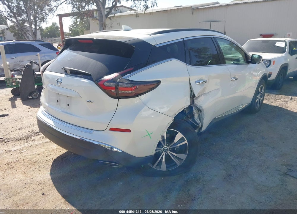 2021 NISSAN MURANO SV FWD VIN: 5N1AZ2BJ0MC115225