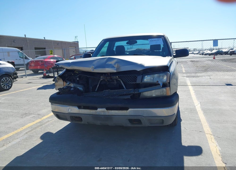 2003 CHEVROLET SILVERADO 1500 VIN: 1GCEC14V53Z346750