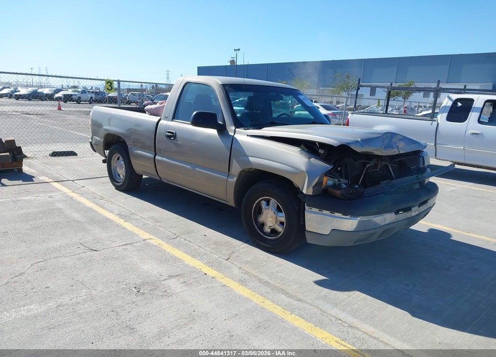 2003 CHEVROLET SILVERADO 1500 VIN: 1GCEC14V53Z346750