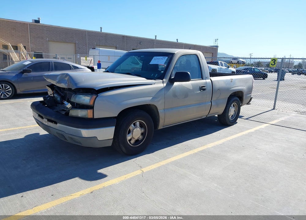 2003 CHEVROLET SILVERADO 1500 VIN: 1GCEC14V53Z346750
