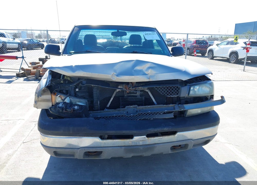 2003 CHEVROLET SILVERADO 1500 VIN: 1GCEC14V53Z346750