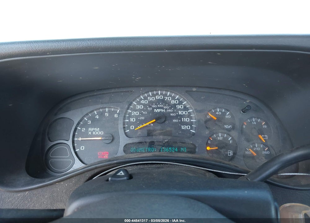2003 CHEVROLET SILVERADO 1500 VIN: 1GCEC14V53Z346750