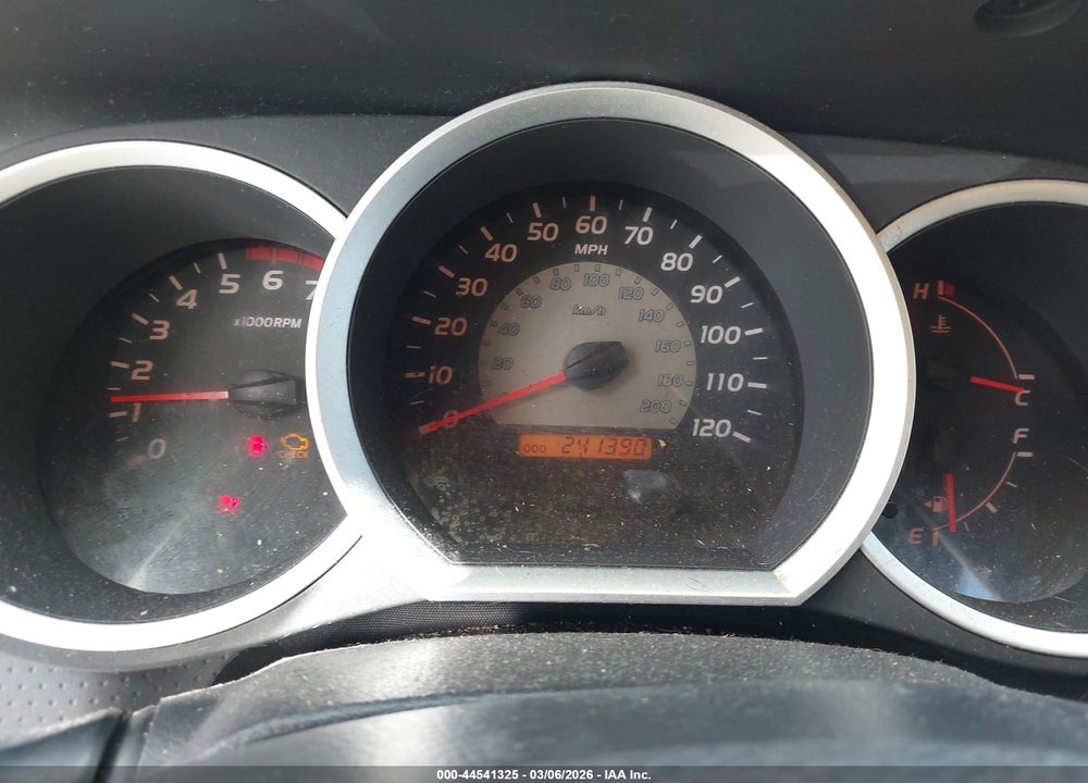 2007 TOYOTA TACOMA PRERUNNER V6 VIN: 3TMJU62N07M031275