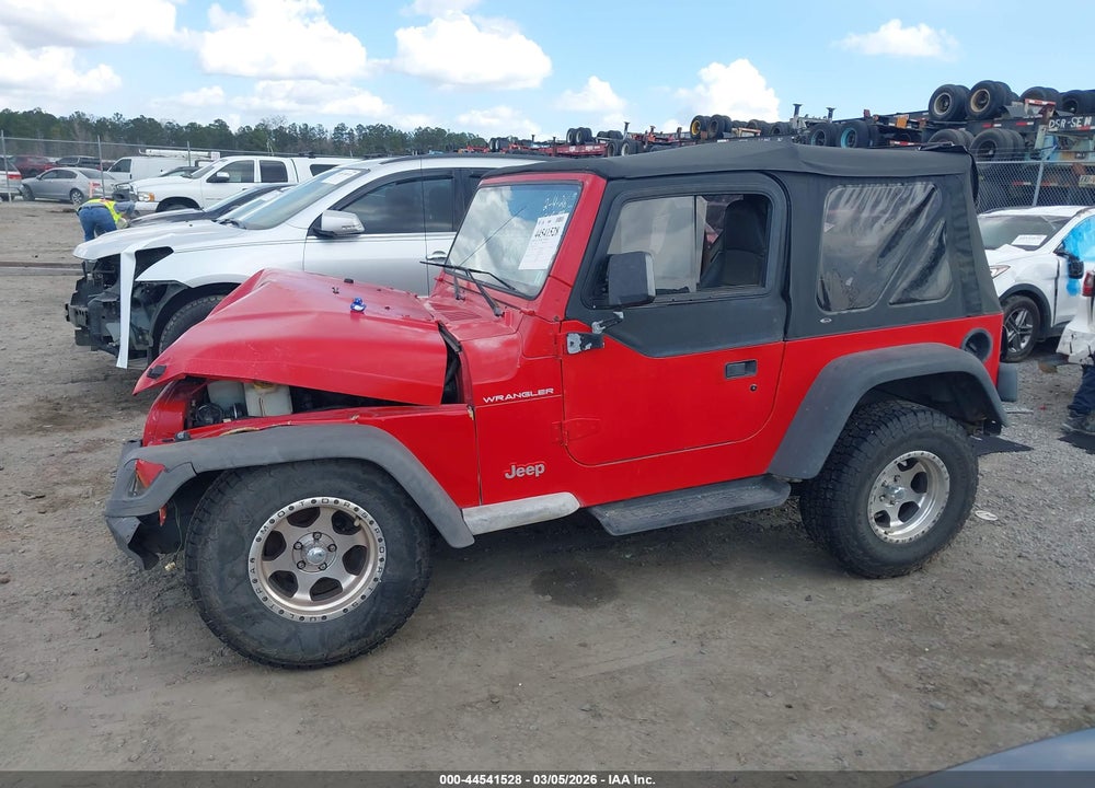 1997 JEEP WRANGLER SE VIN: 1J4FY29P9VP439172
