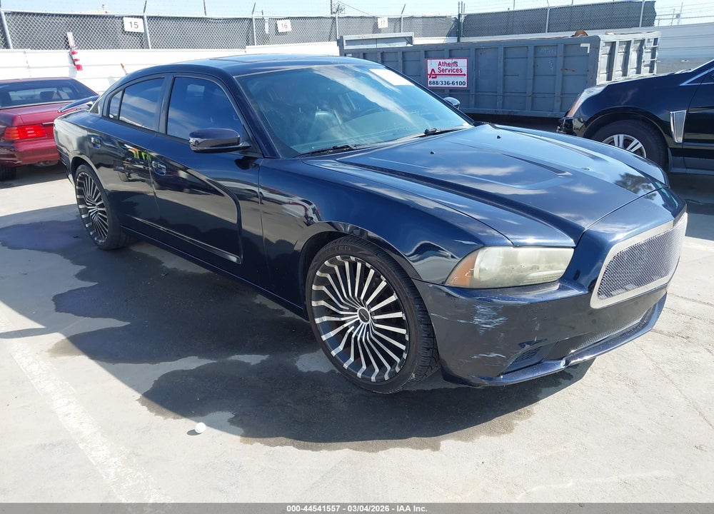 2012 DODGE CHARGER SE VIN: 2C3CDXBG4CH172685