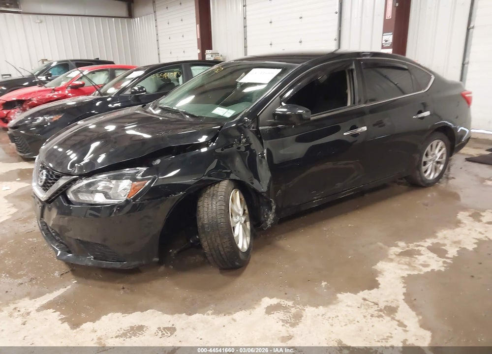 2018 NISSAN SENTRA SV VIN: 3N1AB7AP4JL644398