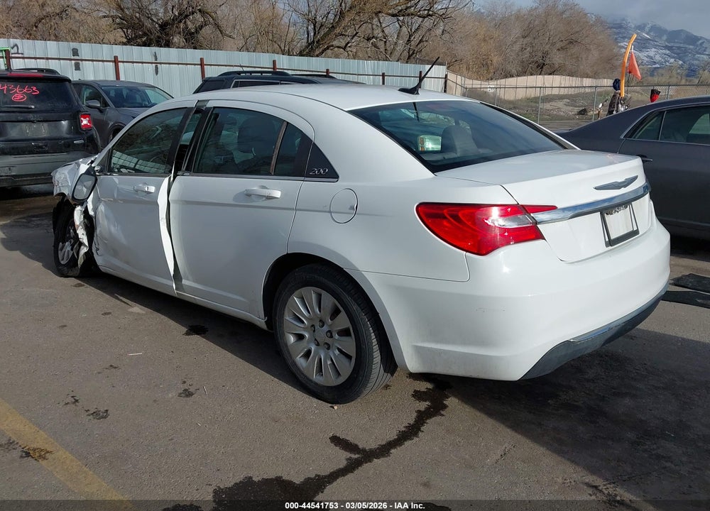 2012 CHRYSLER 200 LX VIN: 1C3CCBAB9CN296079