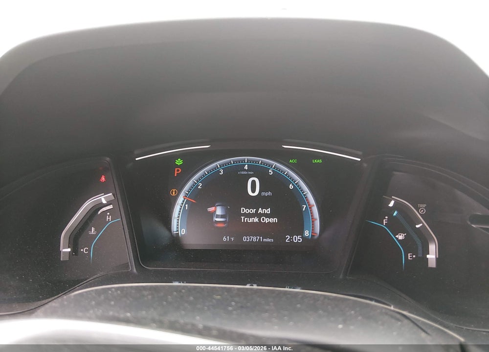 2020 HONDA CIVIC LX VIN: 19XFC2F68LE028732