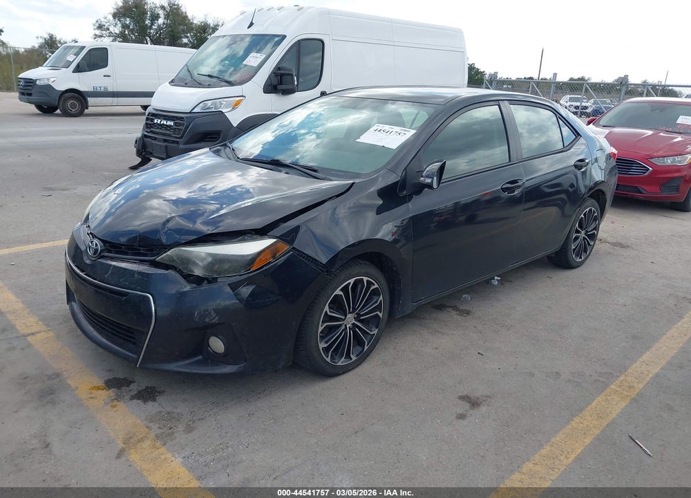 2016 TOYOTA COROLLA S PLUS VIN: 2T1BURHE9GC527200