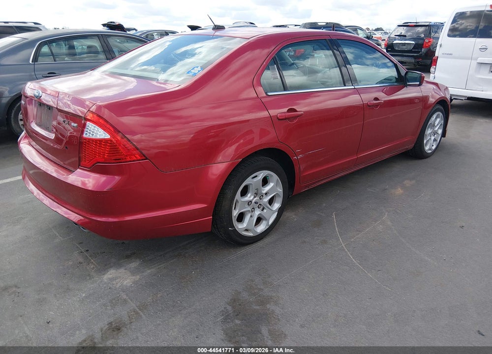 2010 FORD FUSION SE VIN: 3FAHP0HA2AR310055