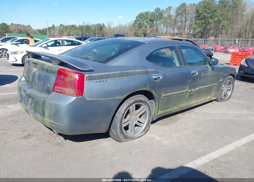 2006 DODGE CHARGER RT VIN: 2B3KA53H66H203694