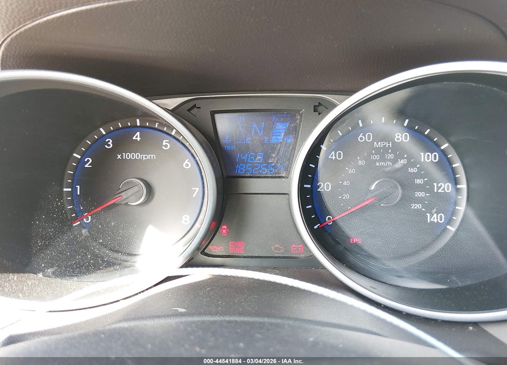 2012 HYUNDAI TUCSON GLS VIN: KM8JU3AC3CU392984