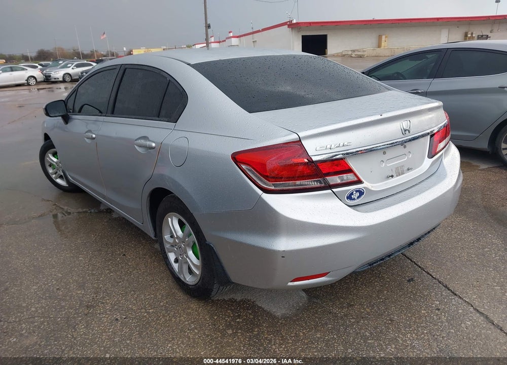2014 HONDA CIVIC LX VIN: 2HGFB2F58EH525511