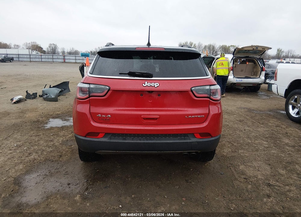 2018 JEEP COMPASS LIMITED 4X4 VIN: 3C4NJDCB9JT376241