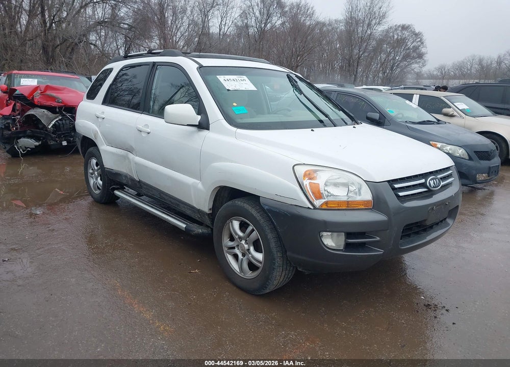 2008 KIA SPORTAGE EX V6 VIN: KNDJE723487548902