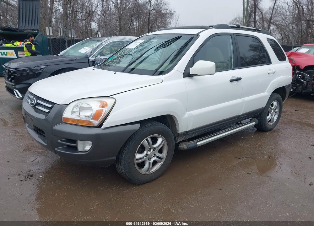 2008 KIA SPORTAGE EX V6 VIN: KNDJE723487548902