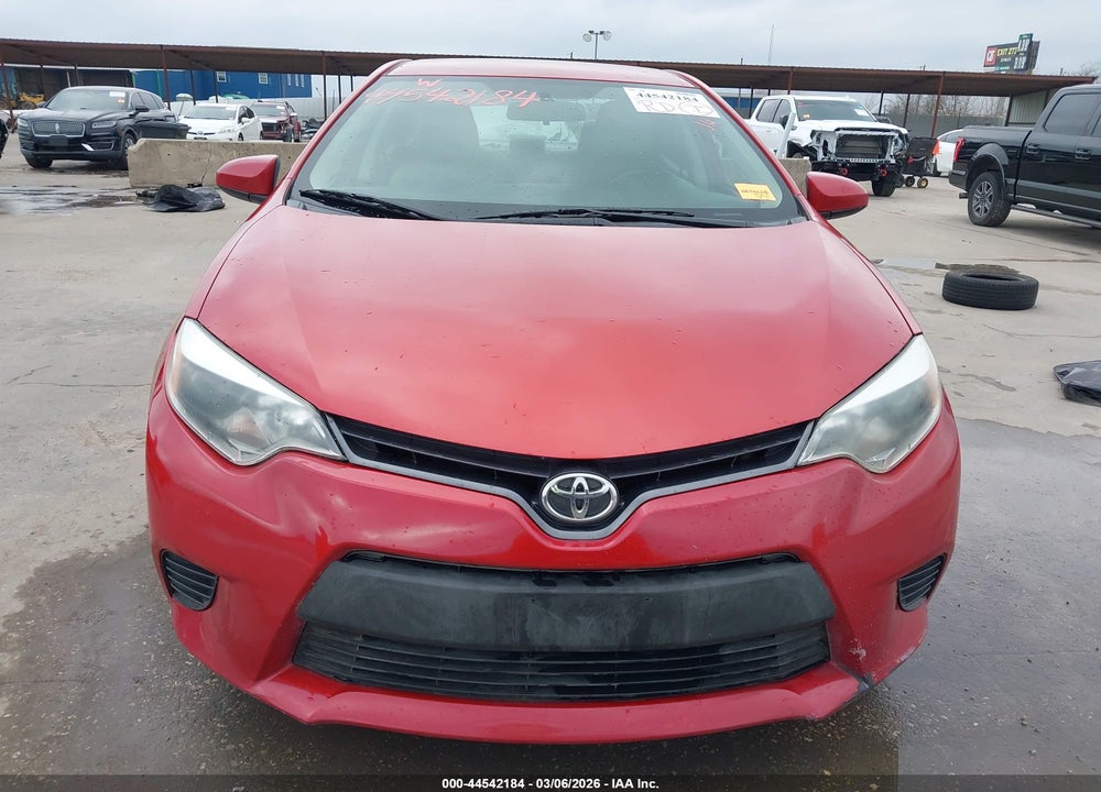 2016 TOYOTA COROLLA LE VIN: 5YFBURHE9GP434659