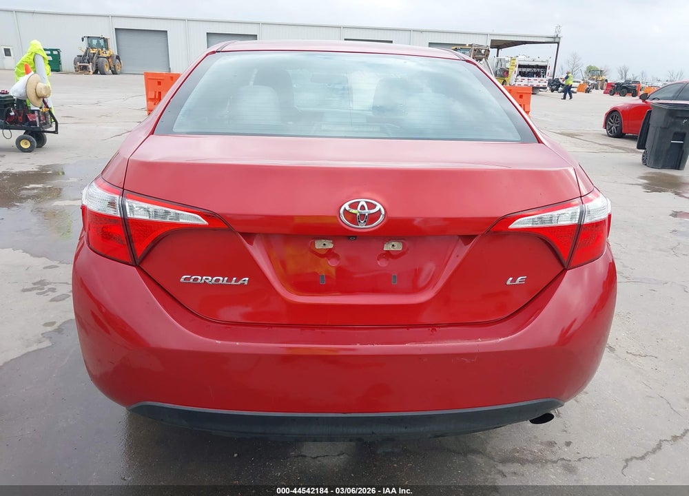 2016 TOYOTA COROLLA LE VIN: 5YFBURHE9GP434659